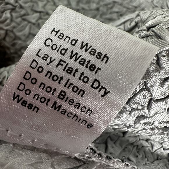 Ming Wang Jacket Womens Medium Black White Abstract Textured Button Front Blazer - Picture 9 of 10